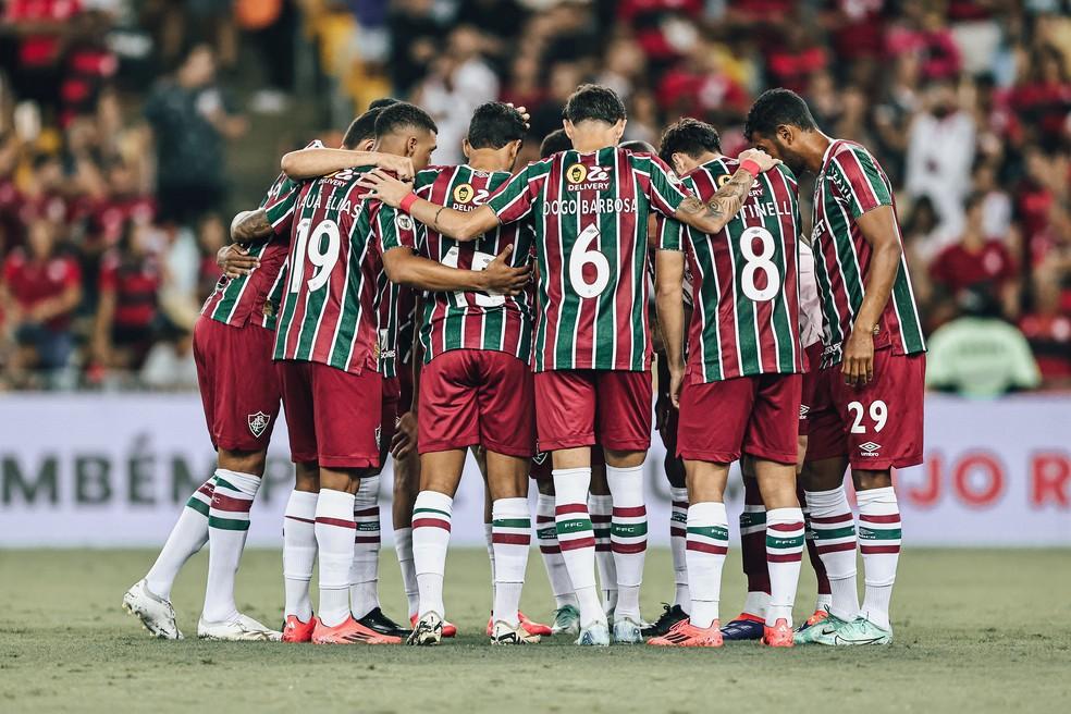 Fluminense contra o Flamengo no Maracanã