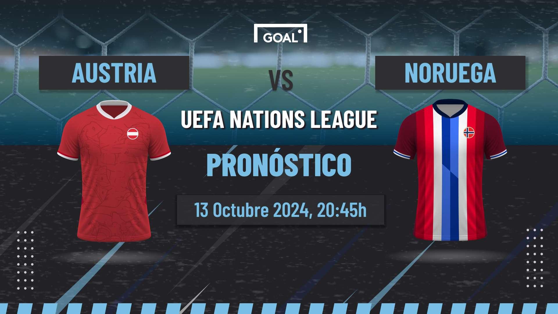 Austria vs Noruega Pronóstico e Apostas UEFA Nations League | 13/10/24