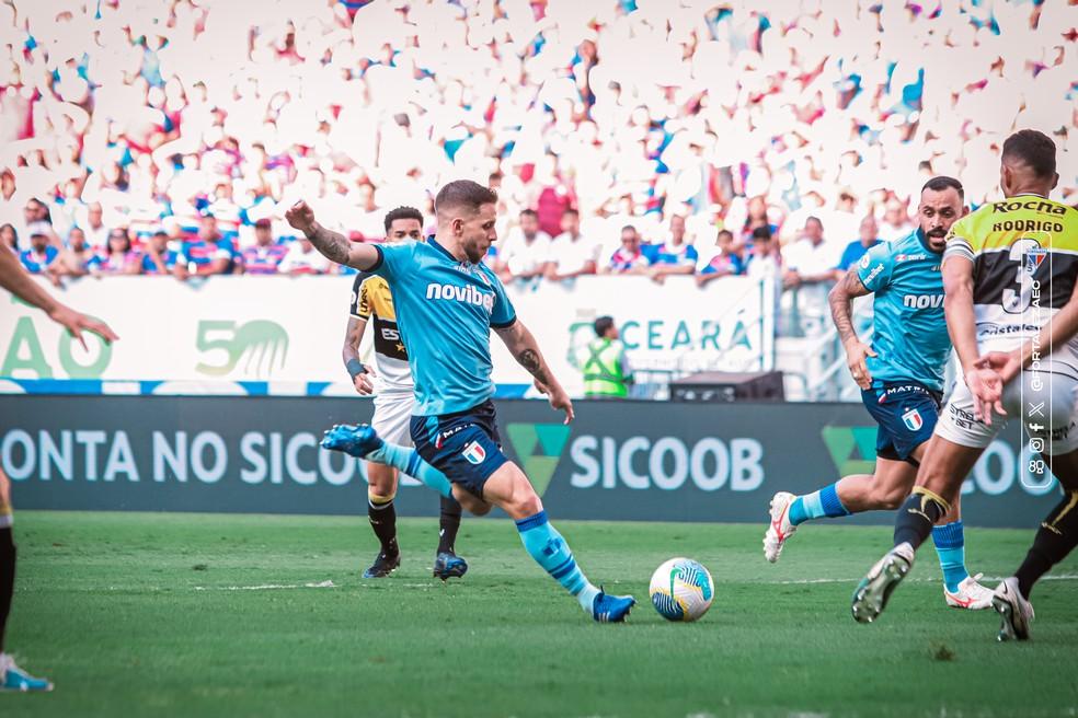 Lucas Sasha em Fortaleza x Criciúma