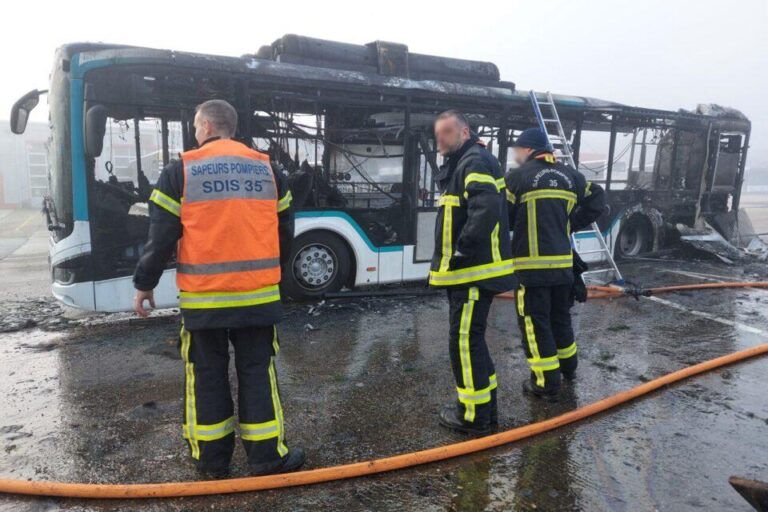 Incêndios de ônibus em Rennes: série de incidentes levanta preocupações sobre segurança