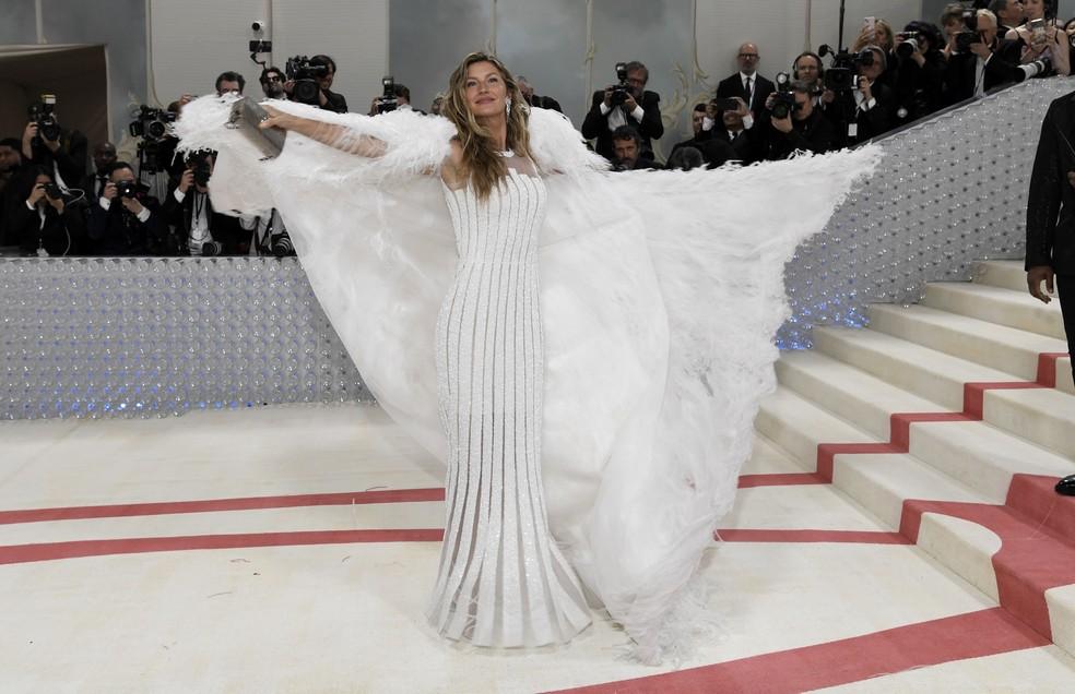 Gisele Bündchen no Met Gala 2023