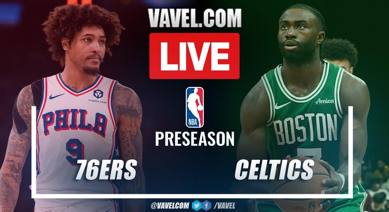 Atualizações ao vivo 76ers vs Celtics (48-71)