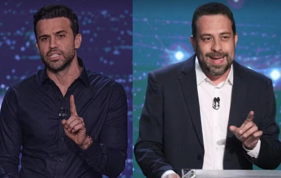 Pablo Marçal e Guilherme Boulos