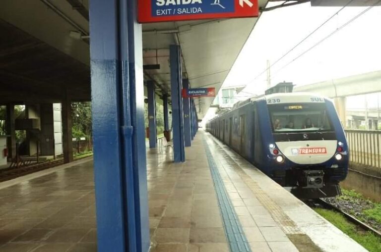 Trensurb reduz intervalos de viagens para melhorar acesso em Porto Alegre