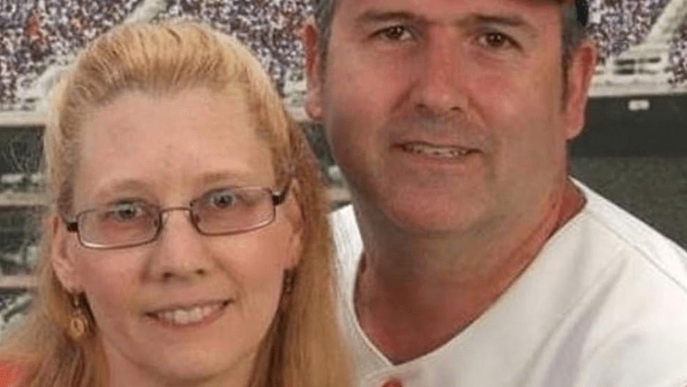 Jennifer Maedge encontrou o marido Richard, desaparecido há oito meses, morto dentro de armário da casa deles, nos EUA.