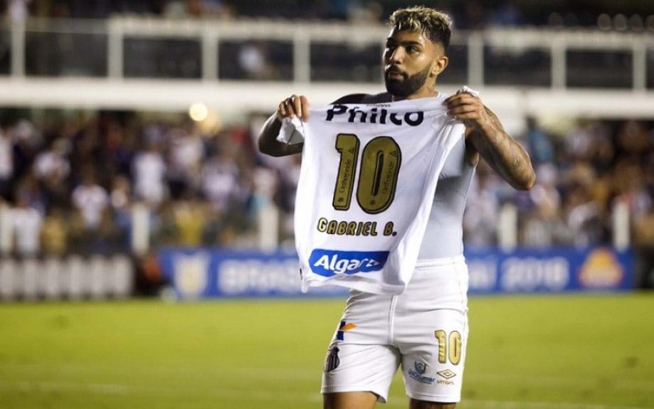 Gabigol fez 27 gols pelo Santos