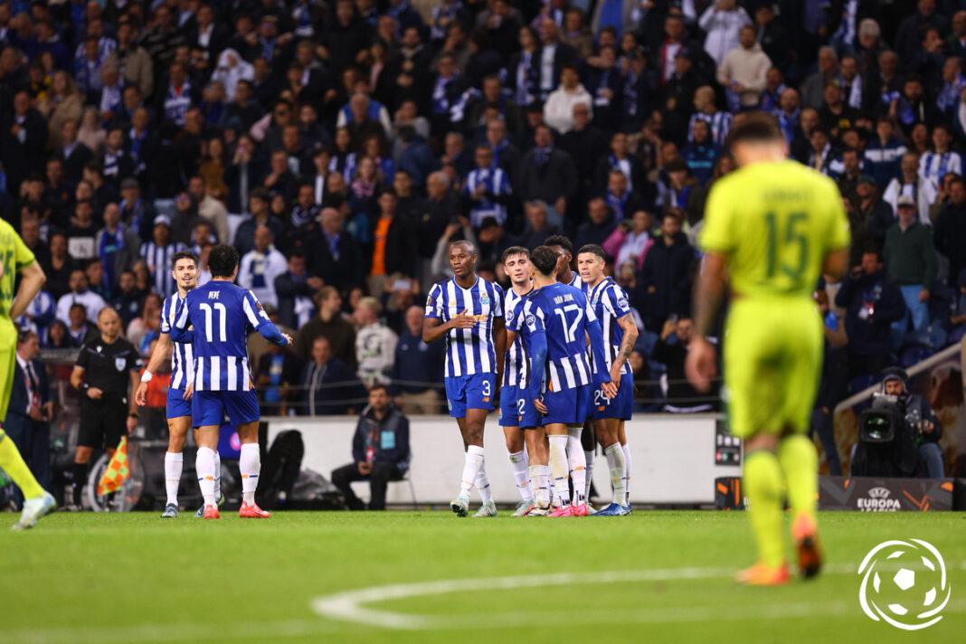 Jogadores do FC Porto em ação