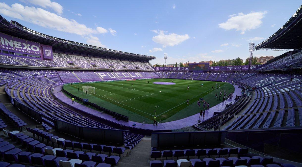 Estádio José Zorrilla, casa do Real Valladolid.