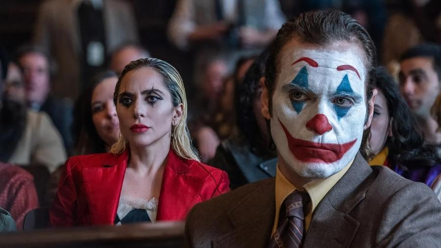 Coringa 2 é estrelado por Lady Gaga e Joaquin Phoenix.