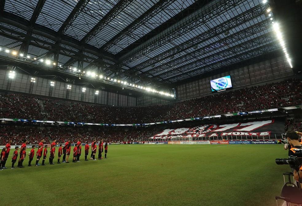 Ligga Arena em Athletico x Londrina
