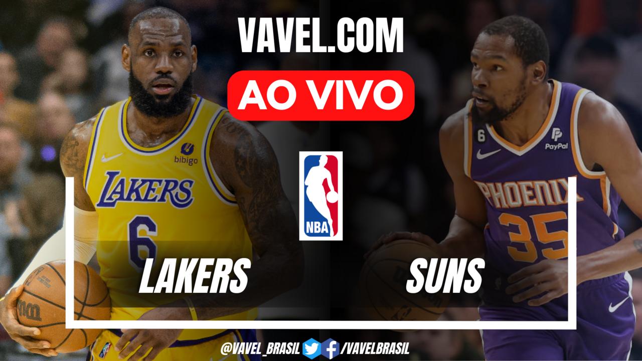 Pontos e melhores momentos para Phoenix Suns 118x114 Los Angeles Lakers pela NBA