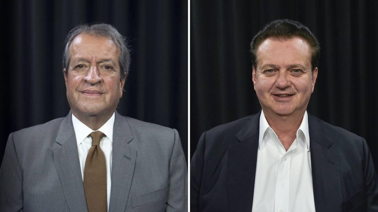 Gilberto Kassab e Valdemar Costa Neto, líderes políticos em disputa