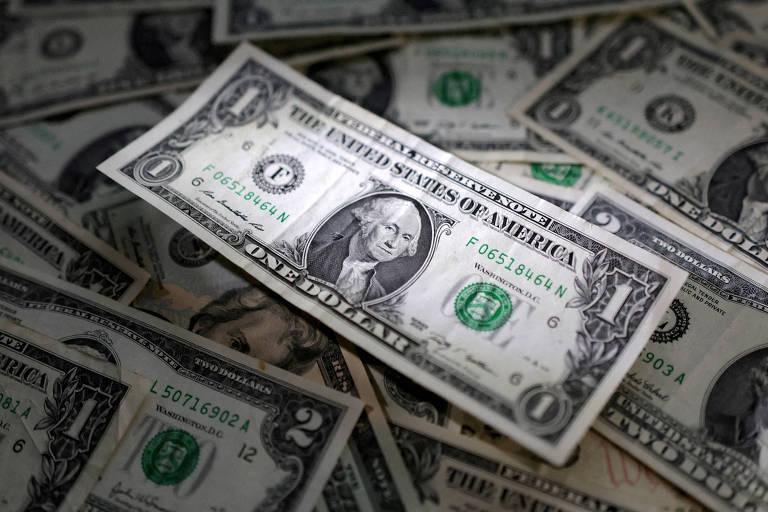 Notas de dólar americanos