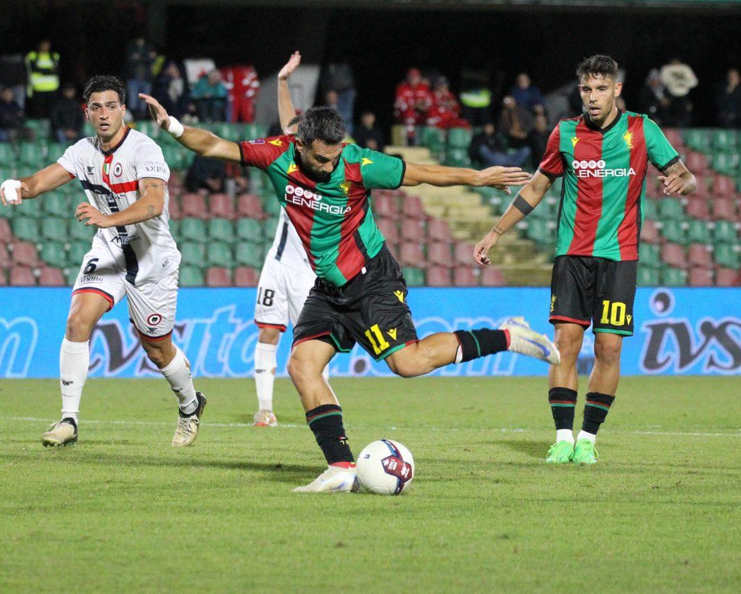 Jogo entre Ternana e Campobasso no Estádio Liberati