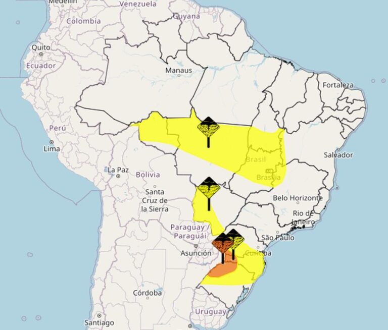 Aviso de Tempestades: Mais de Dez Estados em Alerta para Chuvas Intensas