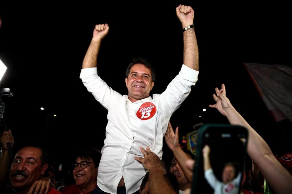 Evandro Leitão é o candidato do PT em Fortaleza.