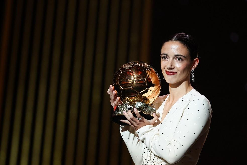 Aitana Bonmatí leva Bola de Ouro de melhor jogadora do mundo