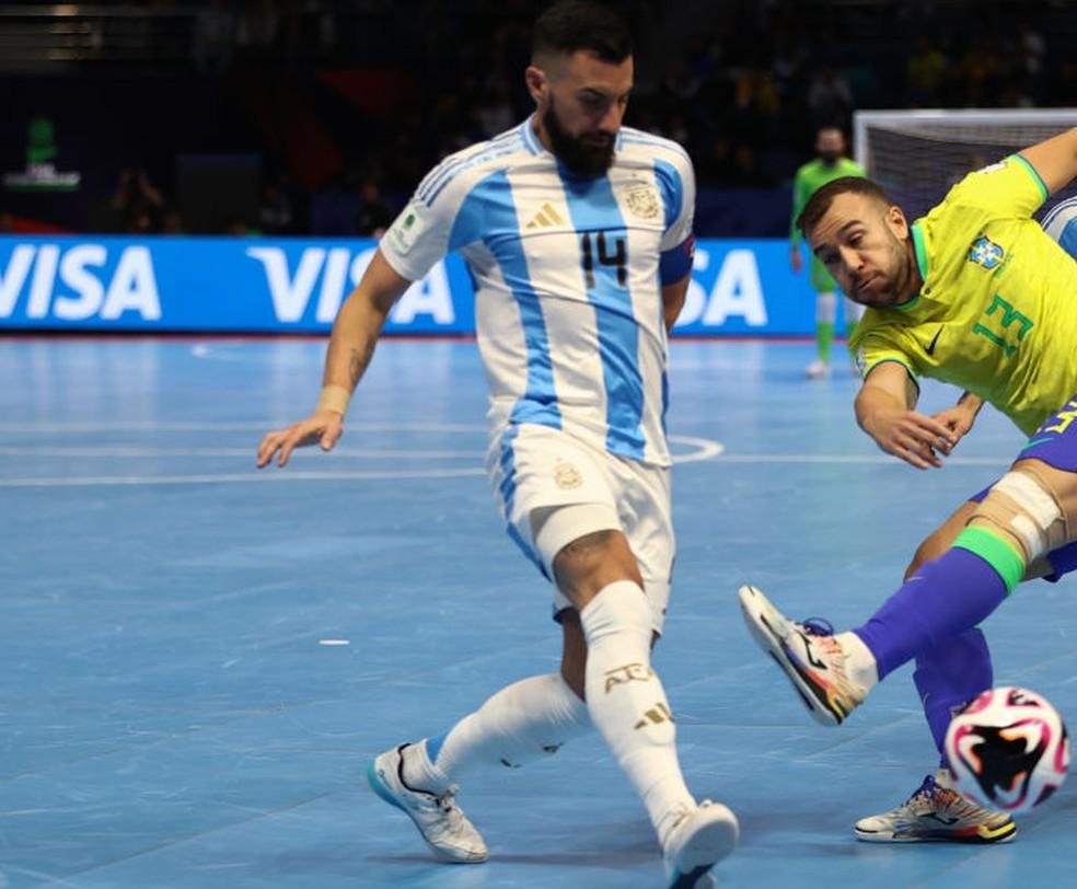 Pablo Taborda, jogador da seleção argentina de futsal