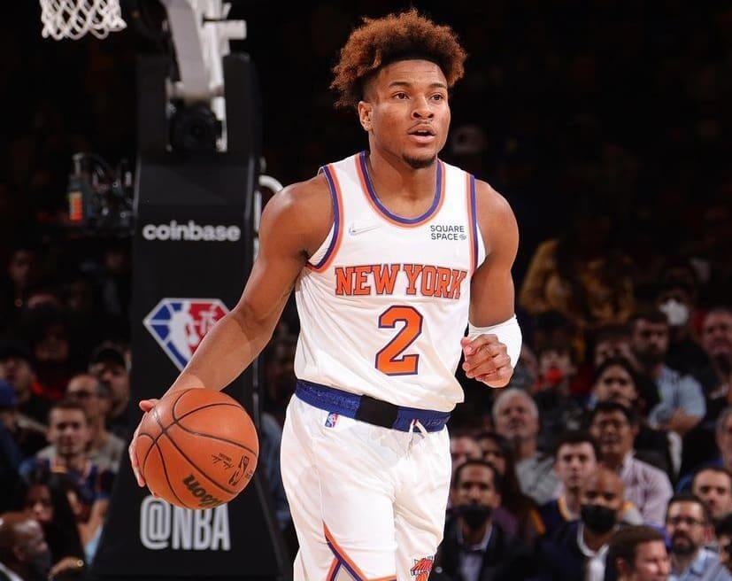 Knicks guard Miles McBride