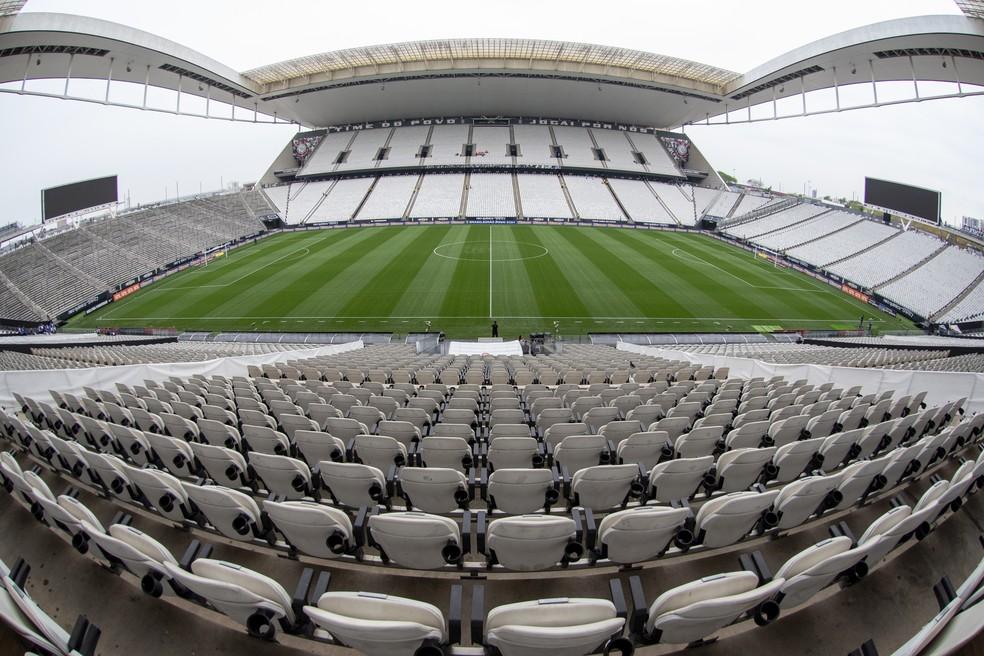 Neo Química Arena recebe Corinthians x Inter