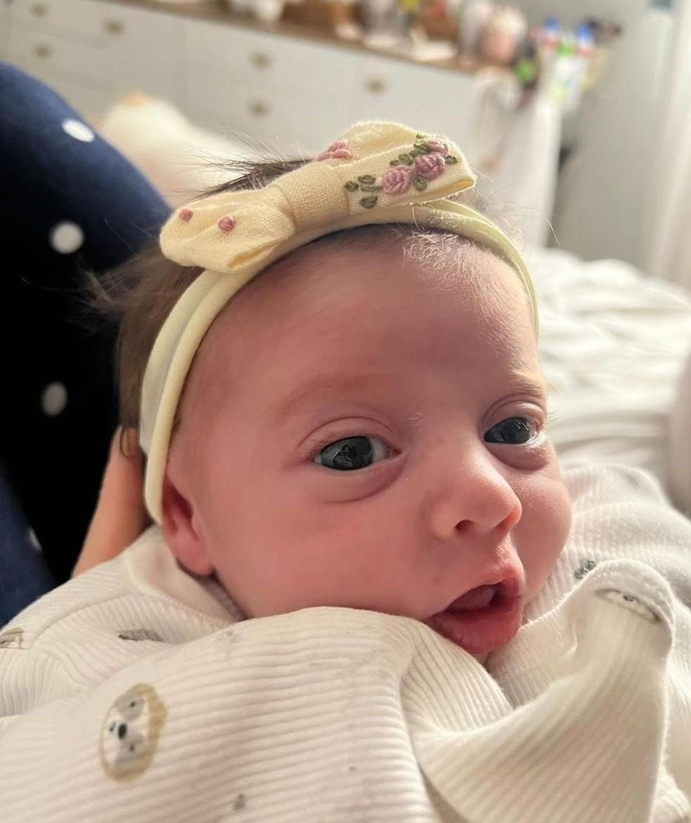 Helena, filha de Neymar Jr. e Amanda Kimberlly