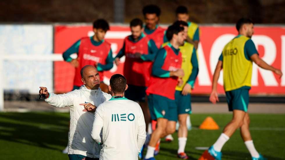 Treino da Seleção Portuguesa na Cidade do Futebol