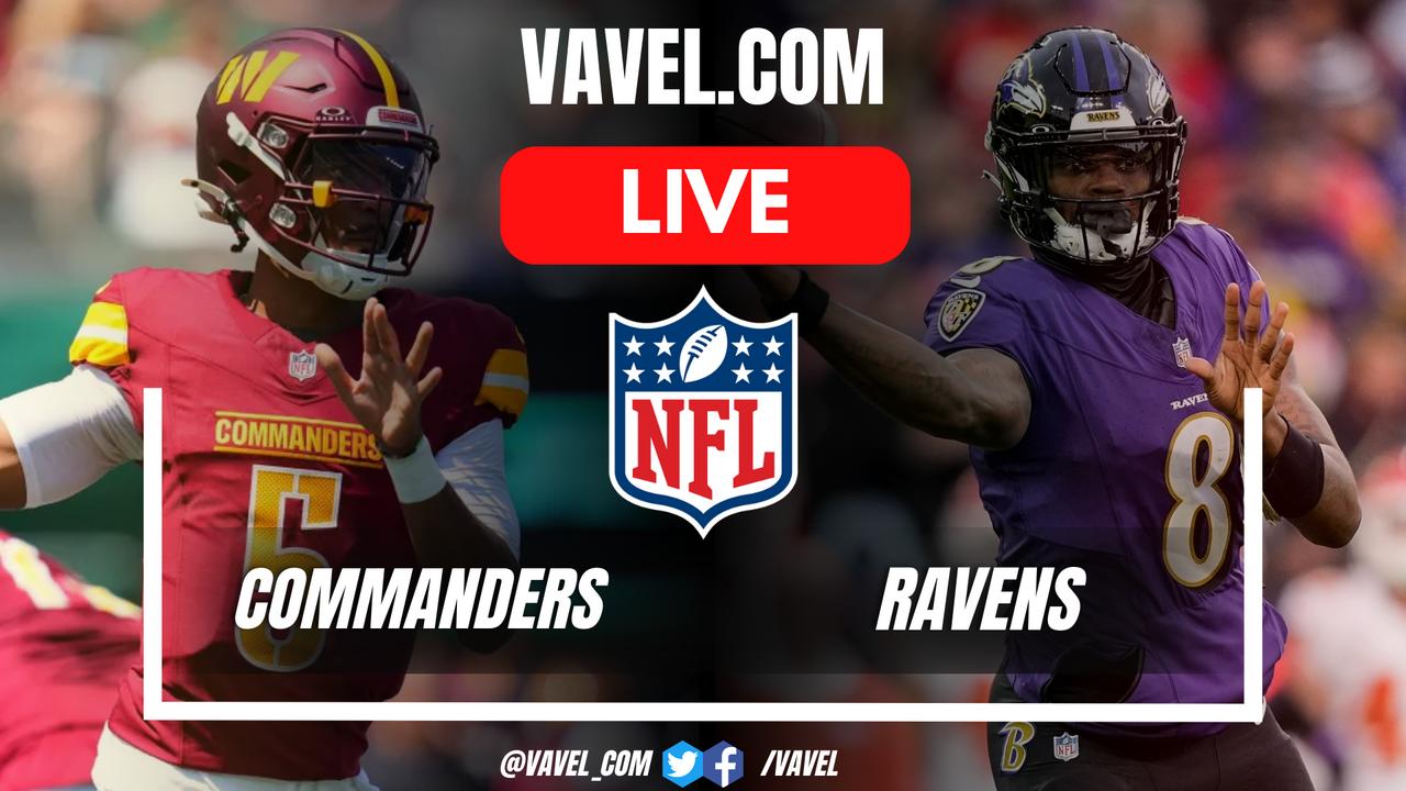 Washington Commanders vs Baltimore Ravens LIVE Score Updates (3-10)