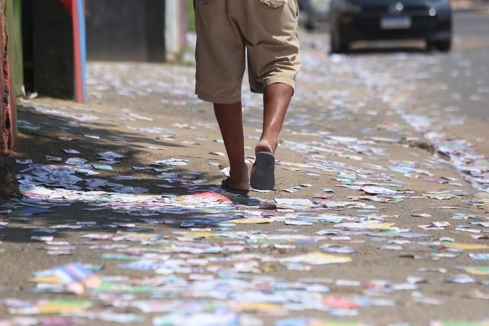 Movimentação durante votação do 1º turno das eleições municipais em Campinas (SP)