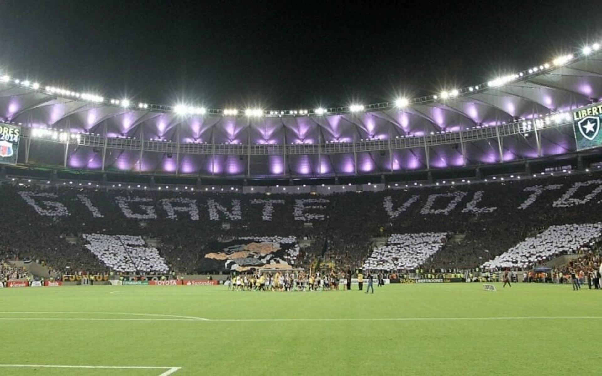 Torcida do Botafogo no Maracanã