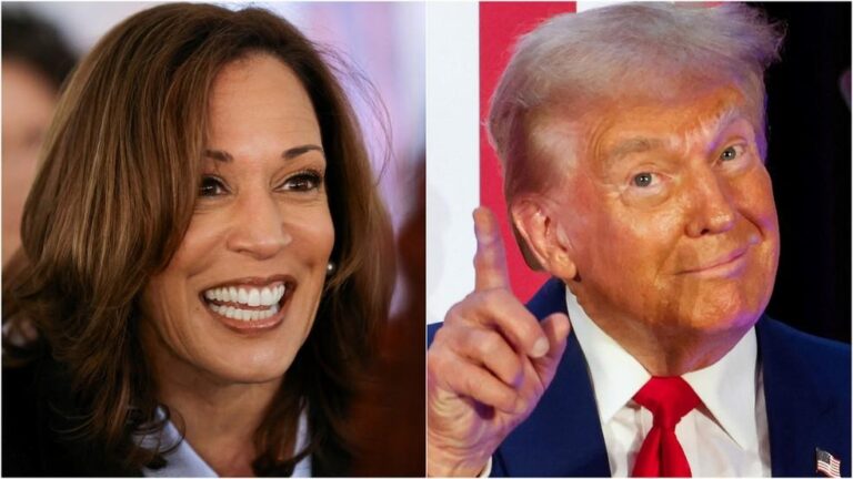 Disputa Acirrada: Kamala Harris e Donald Trump na Corrida Presidencial dos EUA