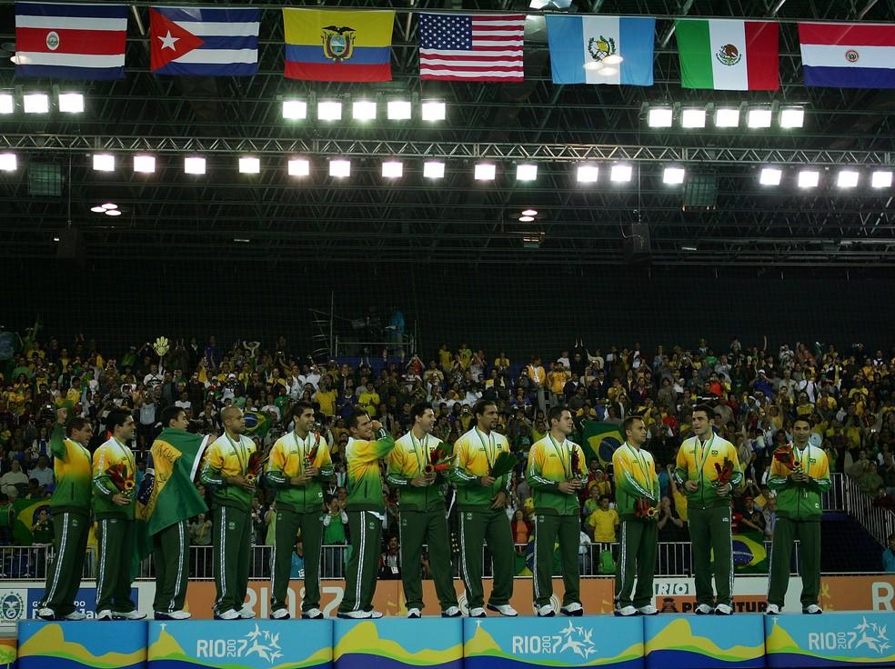 Brasil ouro futsal Jogos Pan-Americanos Rio 2007