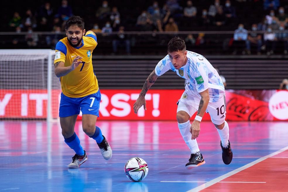 Leandro Lino Brasil x Argentina Mundial de Futsal