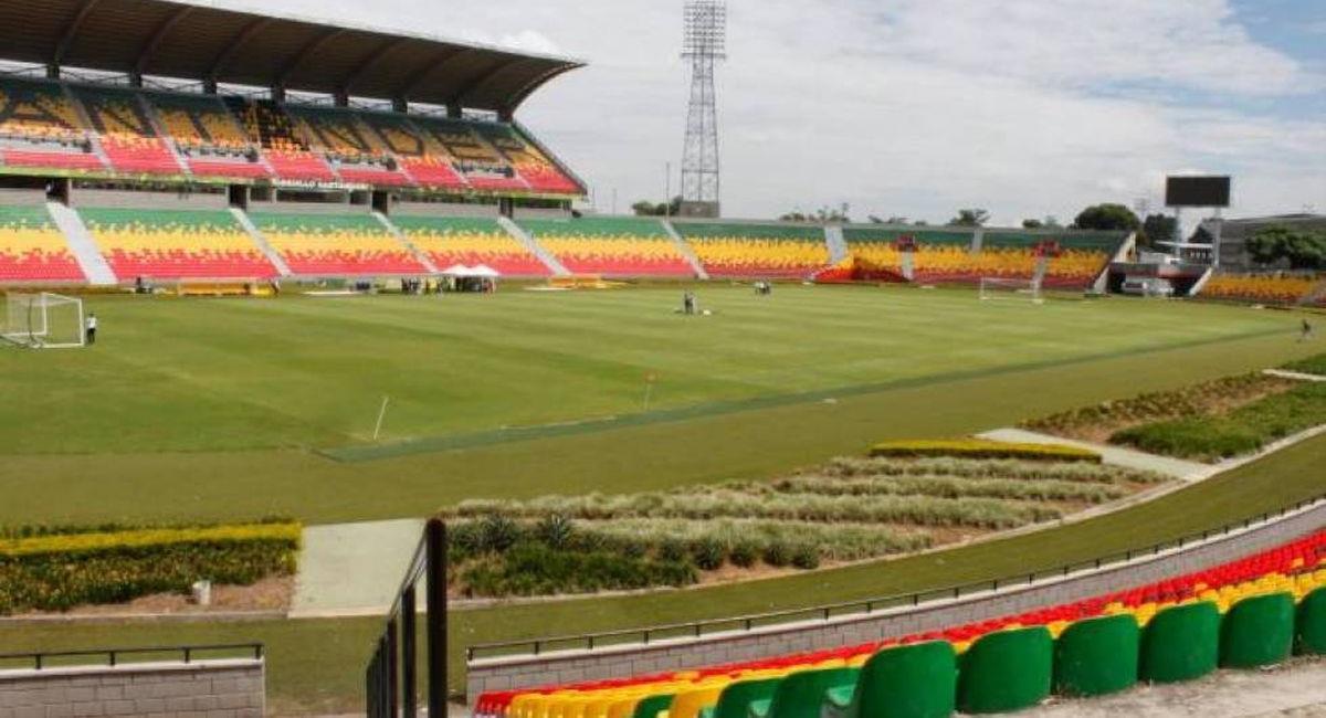 Estádio Americo Montanini, onde ocorreu o jogo