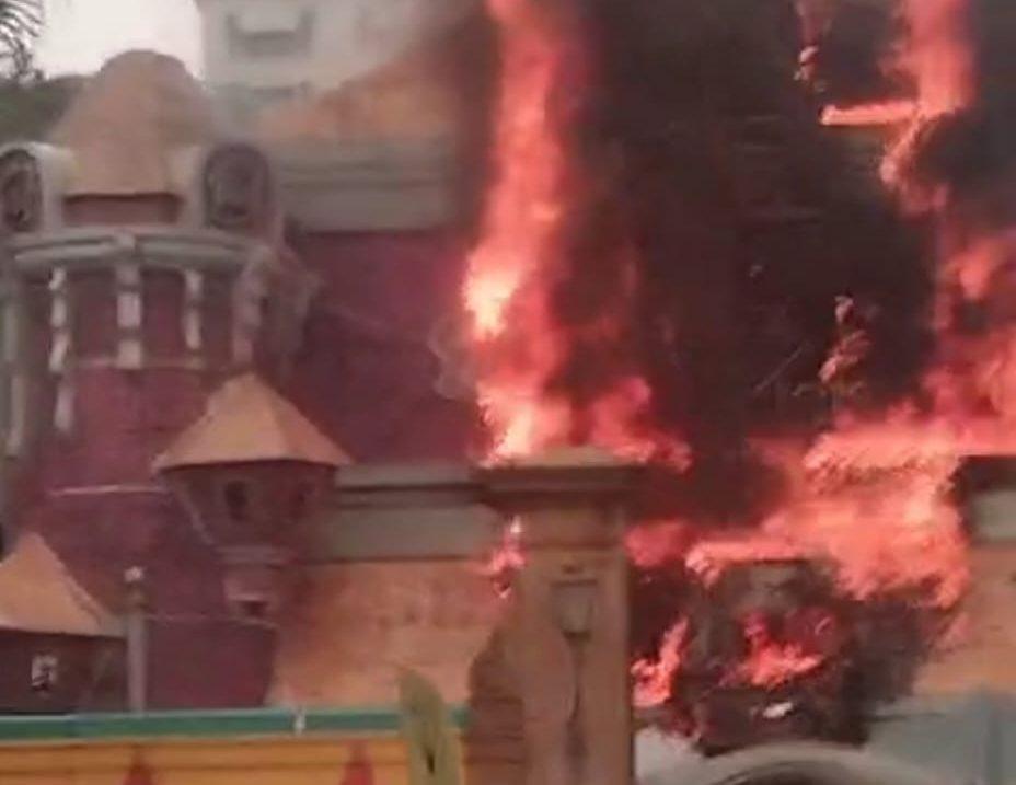 Incêndio na Avenida Faria Lima