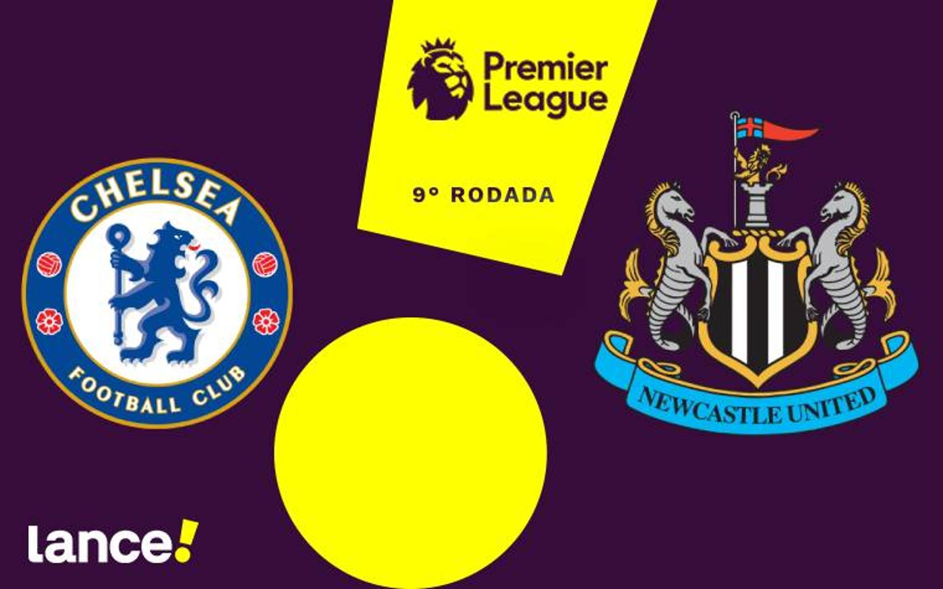 Chelsea e Newcastle em ação na Premier League