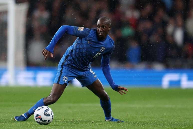 Glen Kamara durante jogo contra a Inglaterra, no dia 10.09.2024