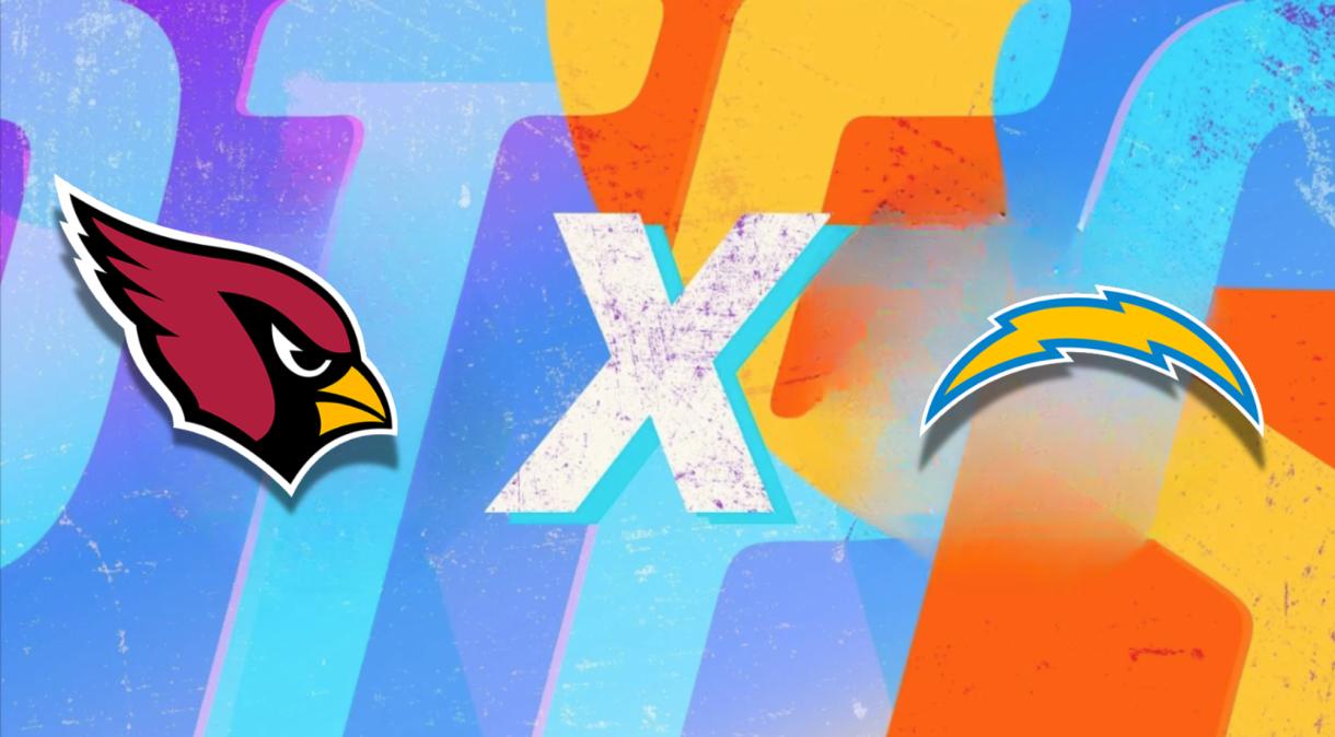 Arizona Cardinals e Los Angeles Chargers se enfrentam na NFL.