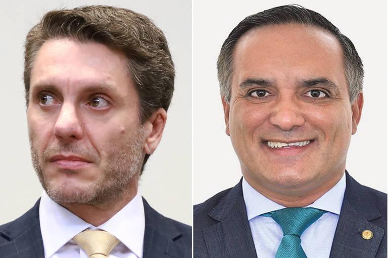 Montagem dos candidatos Marcelo Lima e Alex Manente que vão disputar o segundo turno em São Bernardo do Campo