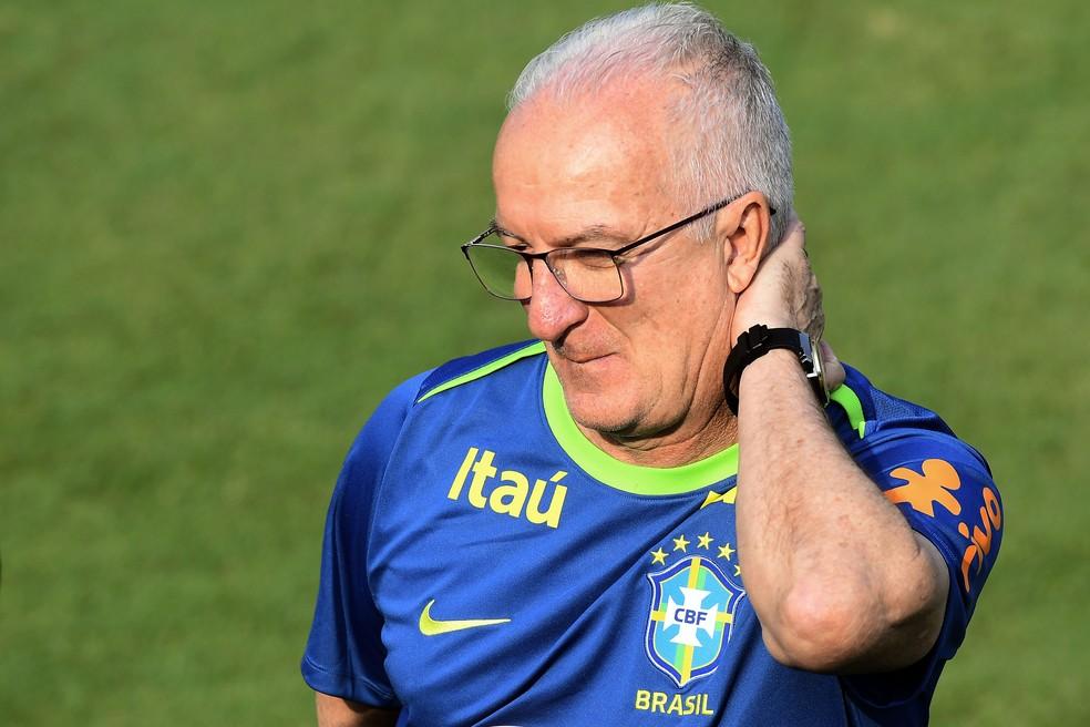 Dorival Júnior comanda treino da Seleção brasileira