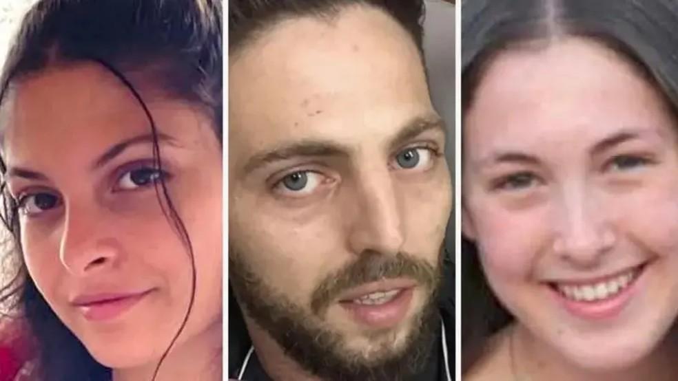Daniela Gilboa, Elkana Bohbot e Naama Levy são reféns ainda em cativeiro.