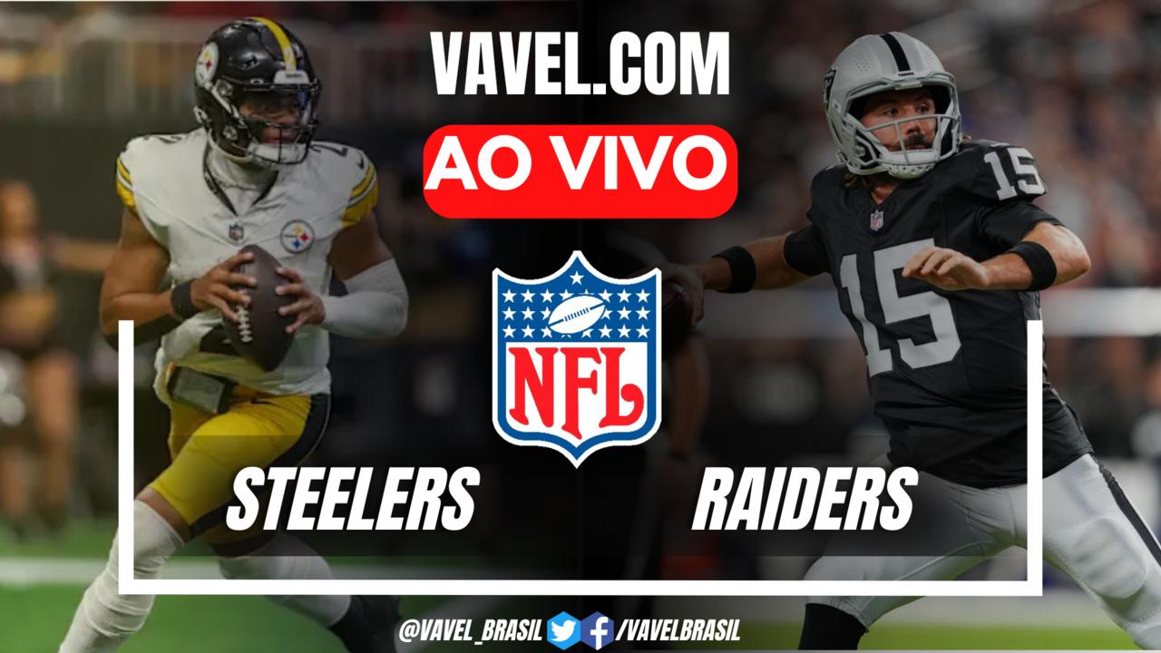 Pittsburgh Steelers x Las Vegas Raiders AO VIVO (12-7)