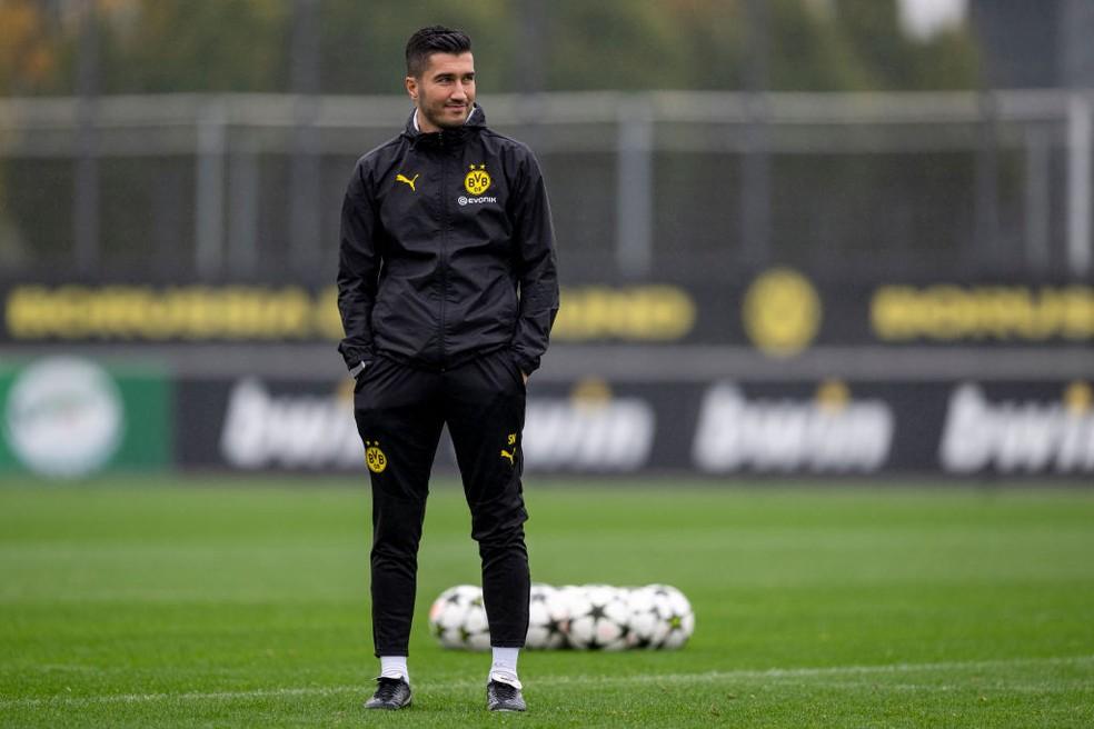 Técnico Nuri Sahin do Borussia Dortmund