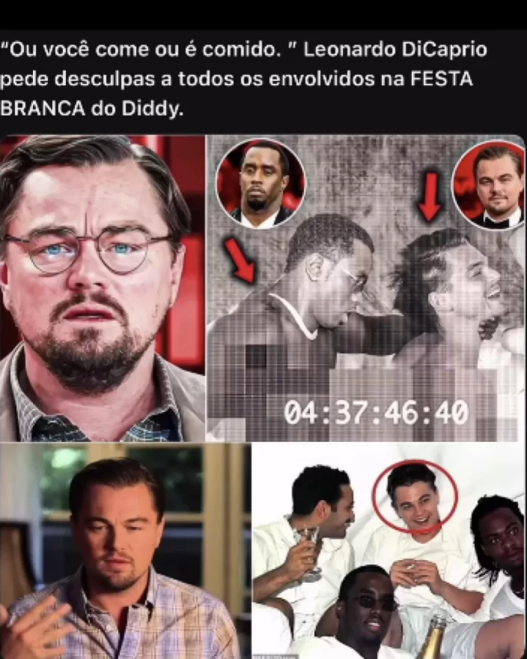 Leonardo DiCaprio e as falsas desculpas a Diddy: A verdade por trás das polêmicas