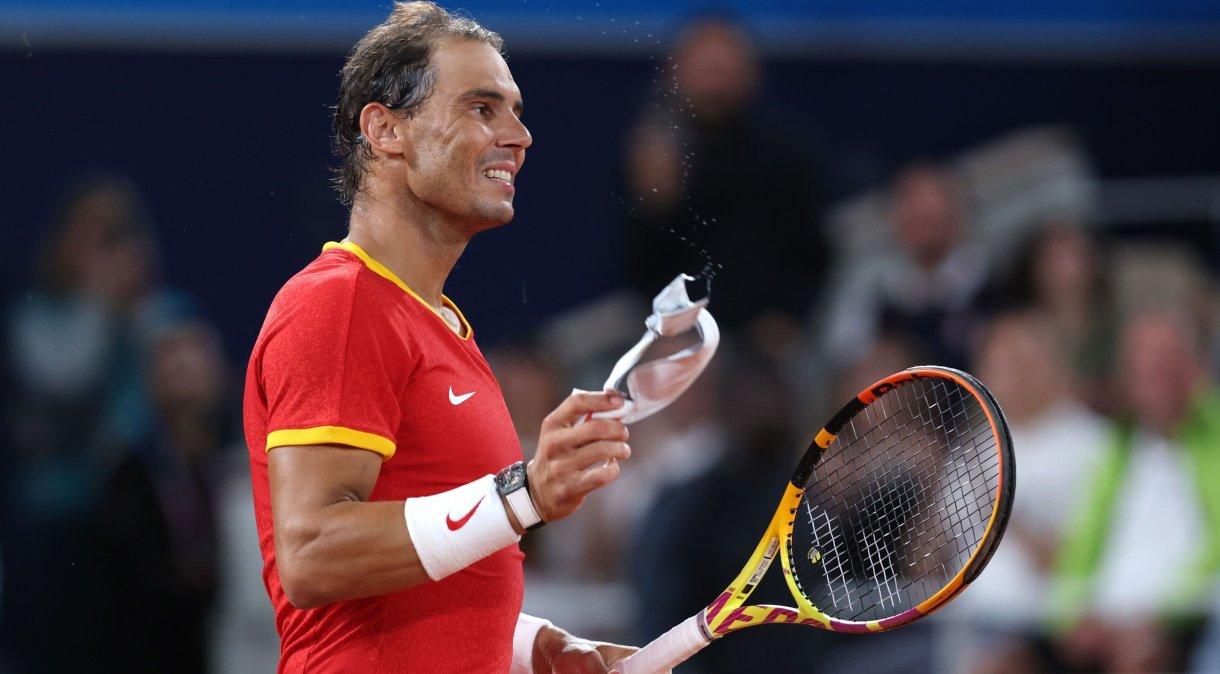 Rafael Nadal na Olimpíada de Paris