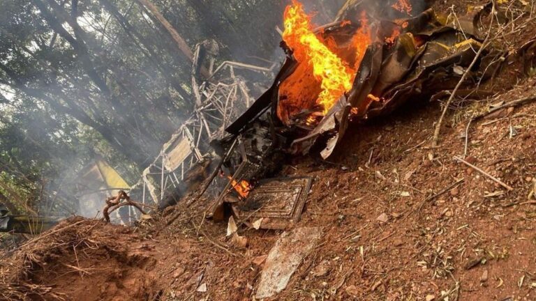 Acidente trágico: Avião agrícola cai e mata piloto em Minas Gerais