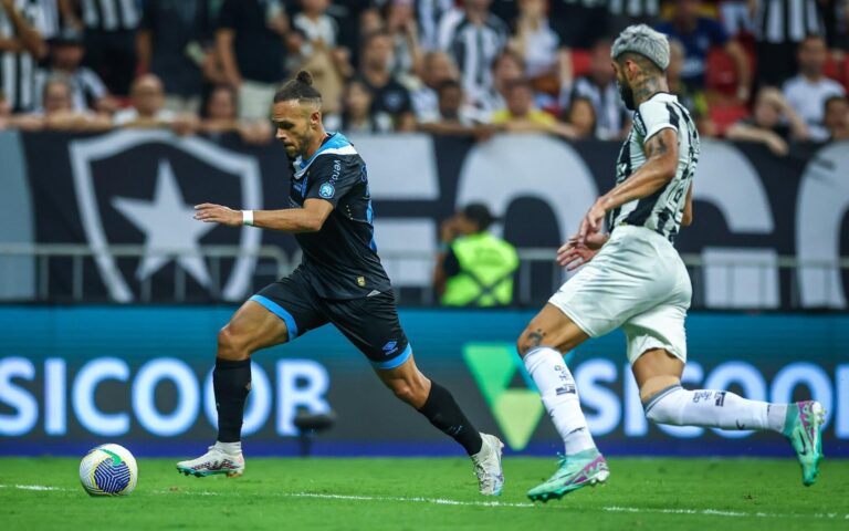 Polêmica entre Braithwaite e Barboza Agita Redes Após Empate entre Botafogo e Grêmio