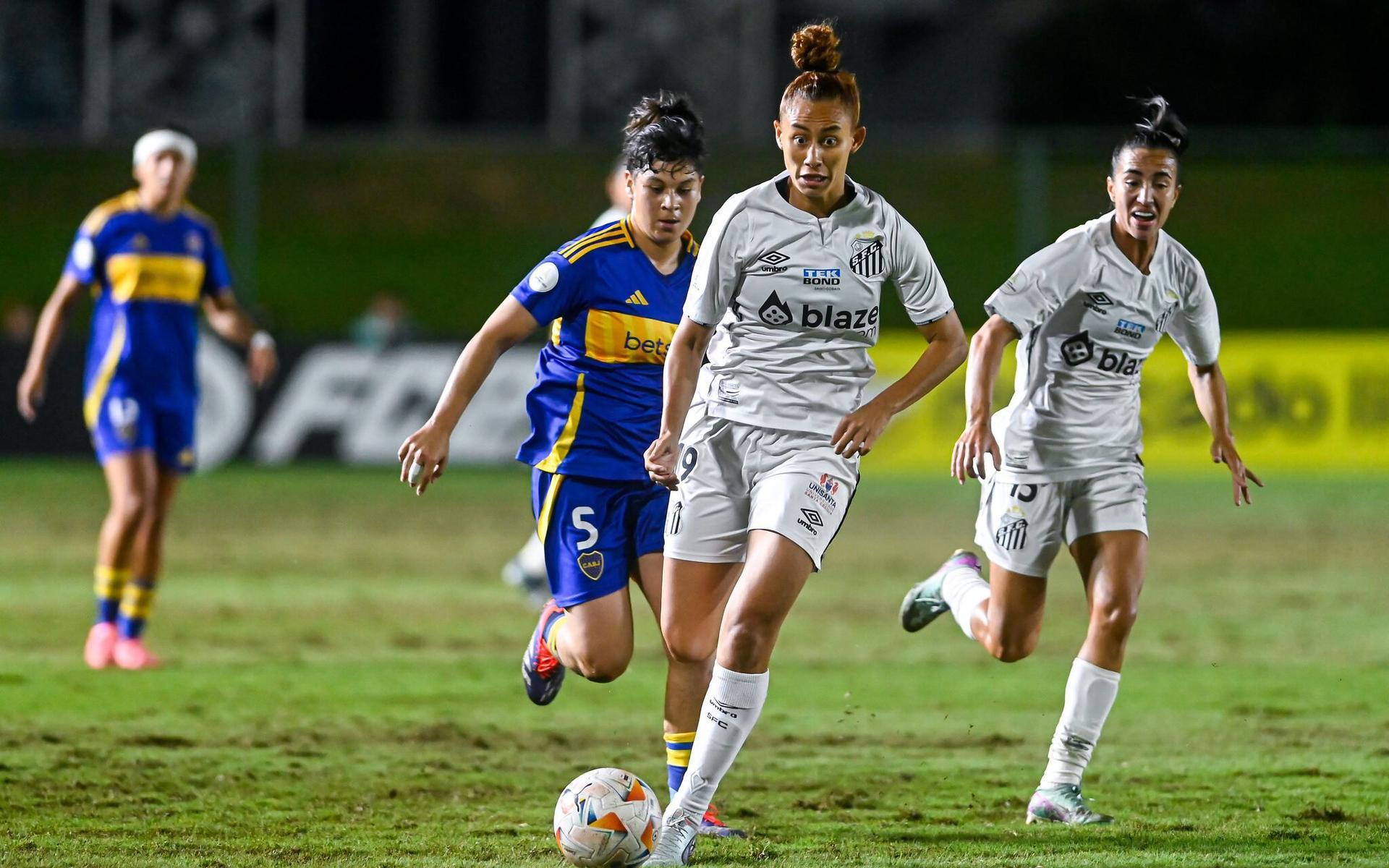 Santos e Boca Juniors na Libertadores Feminina