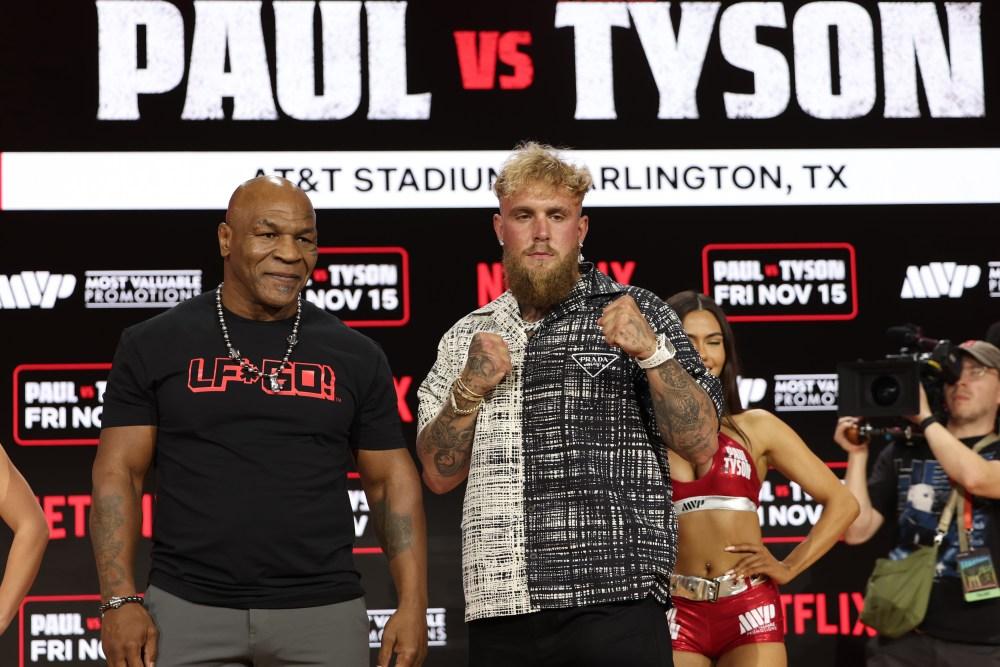 Netflix - Patrocinadores para a luta de Jake Paul e Mike Tyson