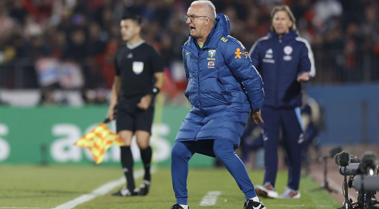 Dorival Júnior em Chile 1 x 2 Brasil