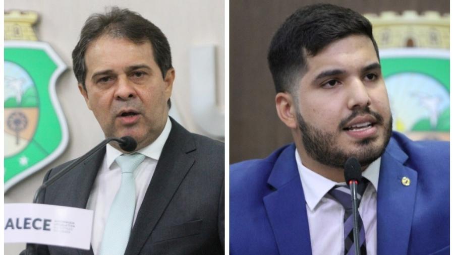 Evandro Leitão (PT) e André Fernandes (PL), candidatos em Fortaleza